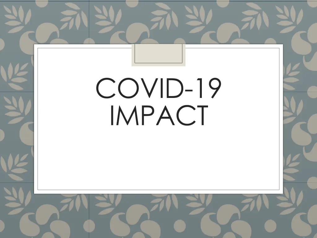 covid 19 impact