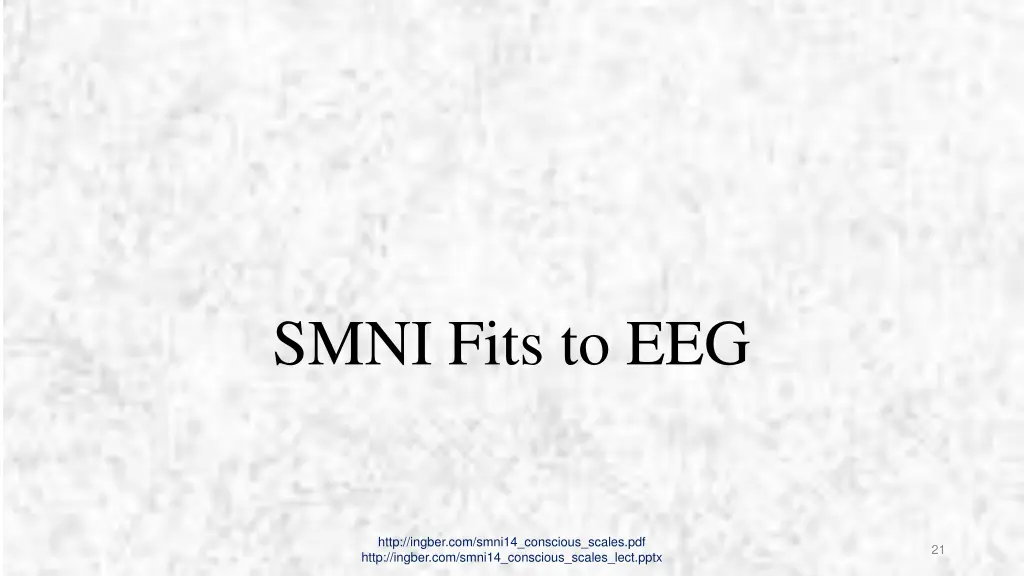 smni fits to eeg