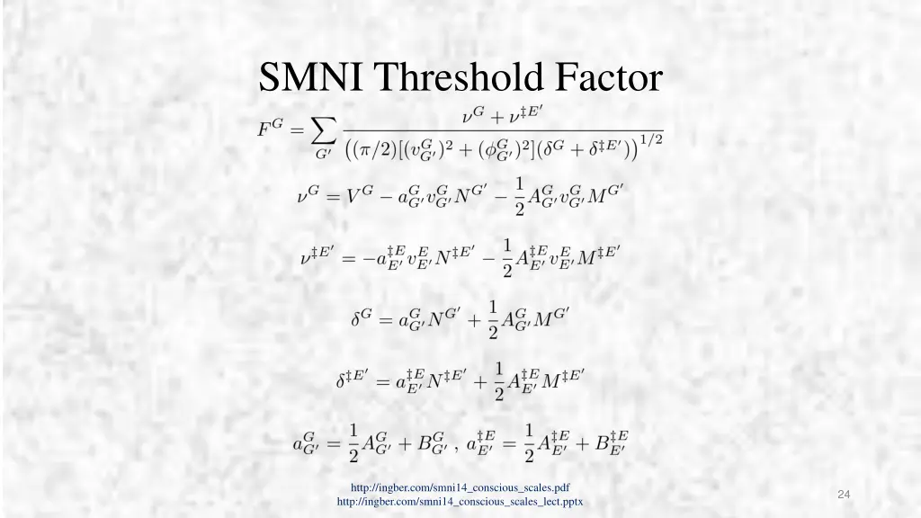 smni threshold factor