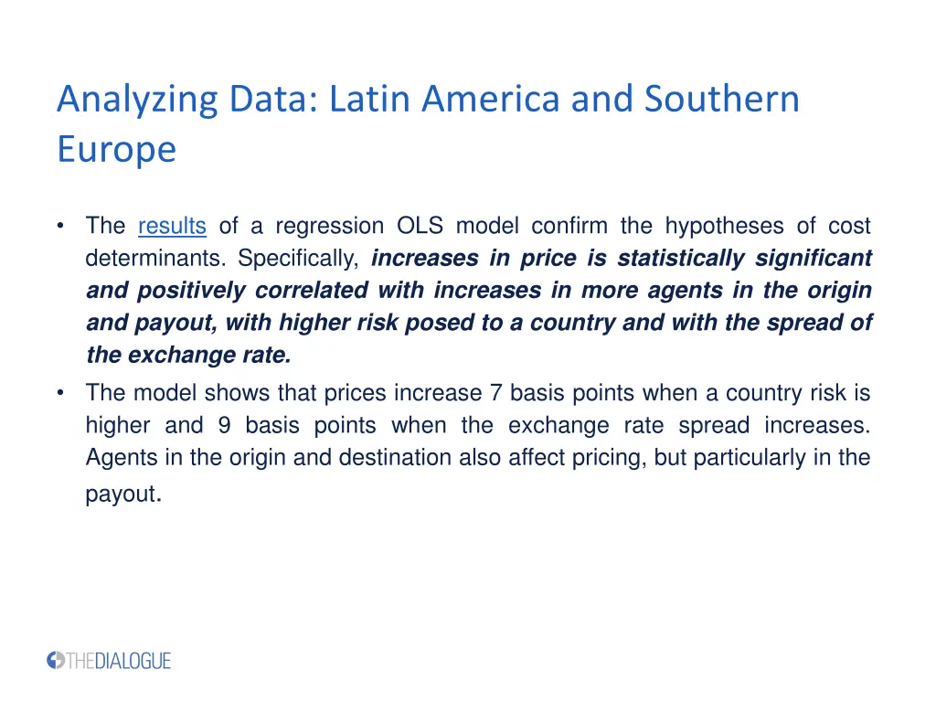 analyzing data latin america and southern europe 1