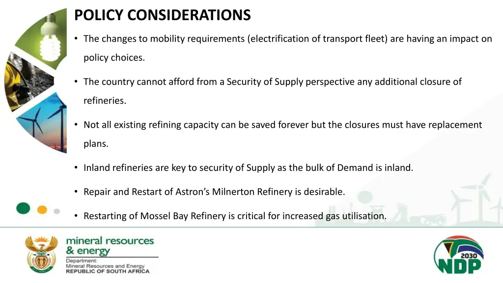 policy considerations