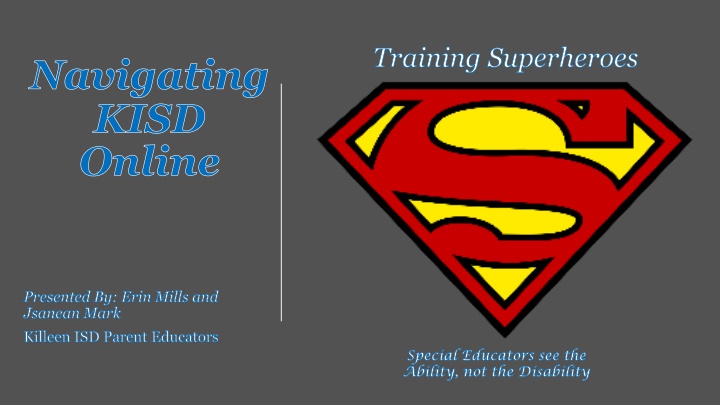 training superheroes