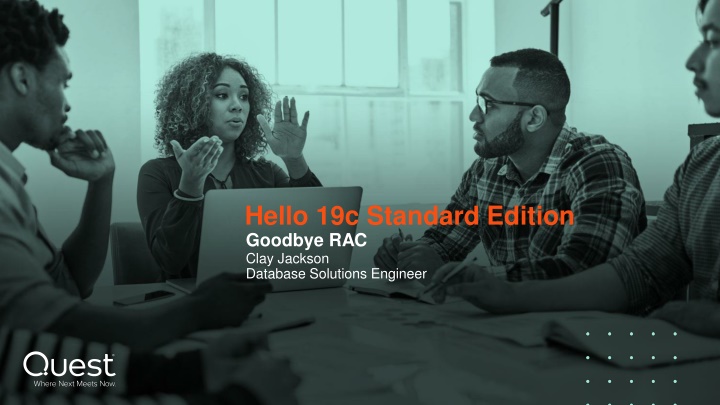 hello 19c standard edition goodbye rac