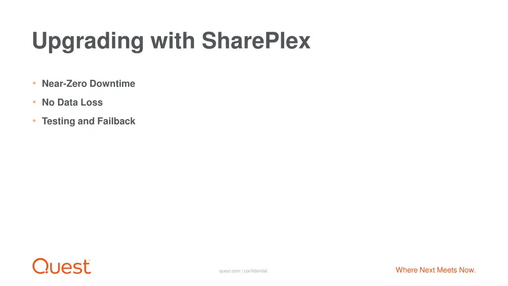 upgrading with shareplex