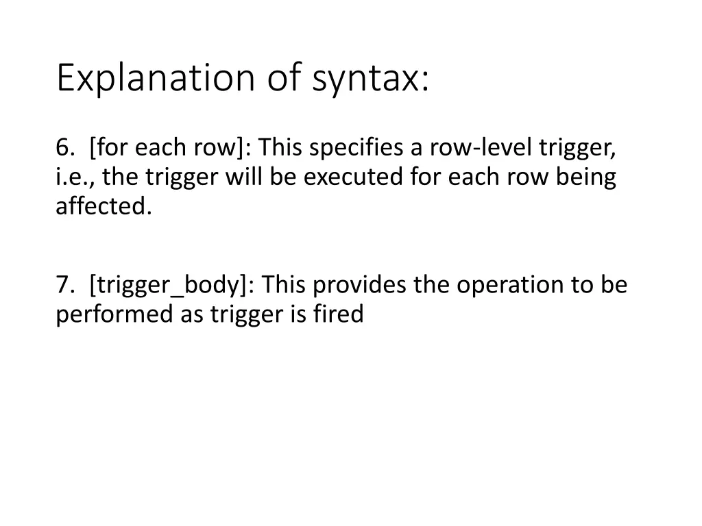 explanation of syntax 1