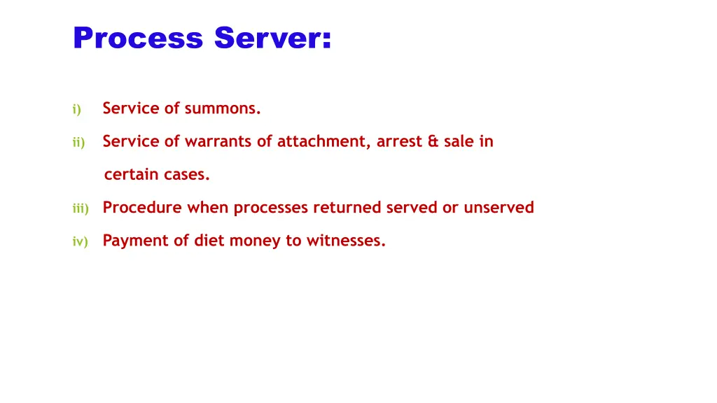 process server