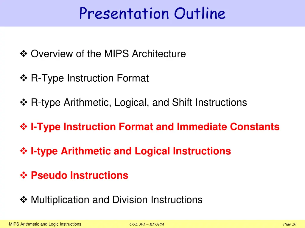 presentation outline 2