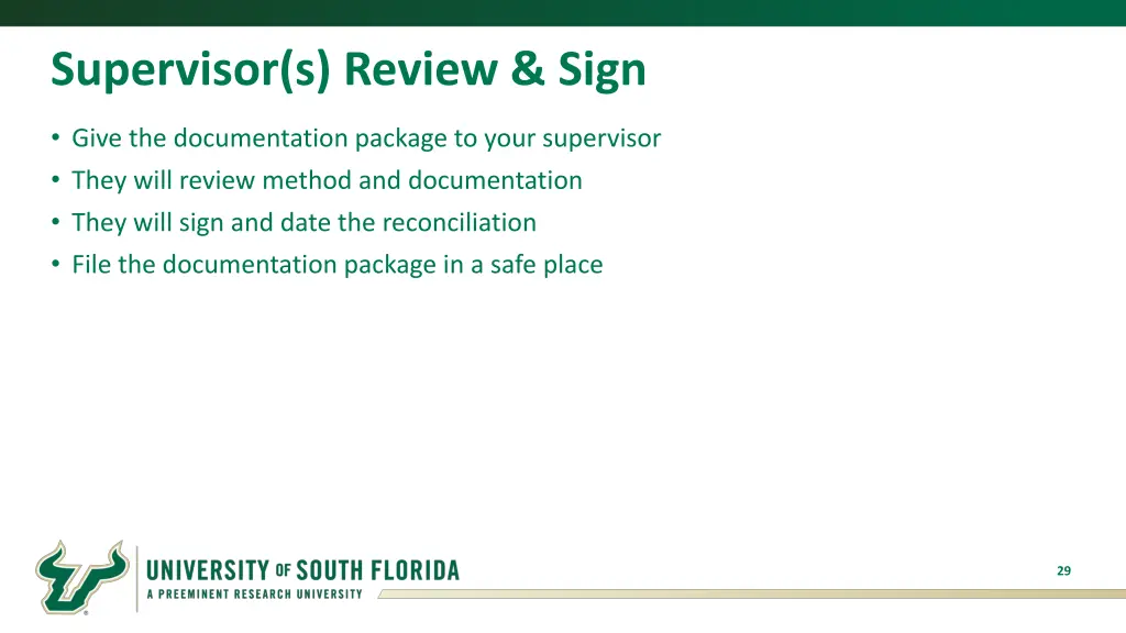 supervisor s review sign