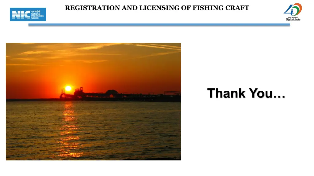 registration and licensing of fishing craft 26