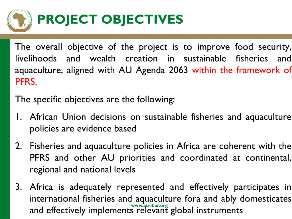 project objectives