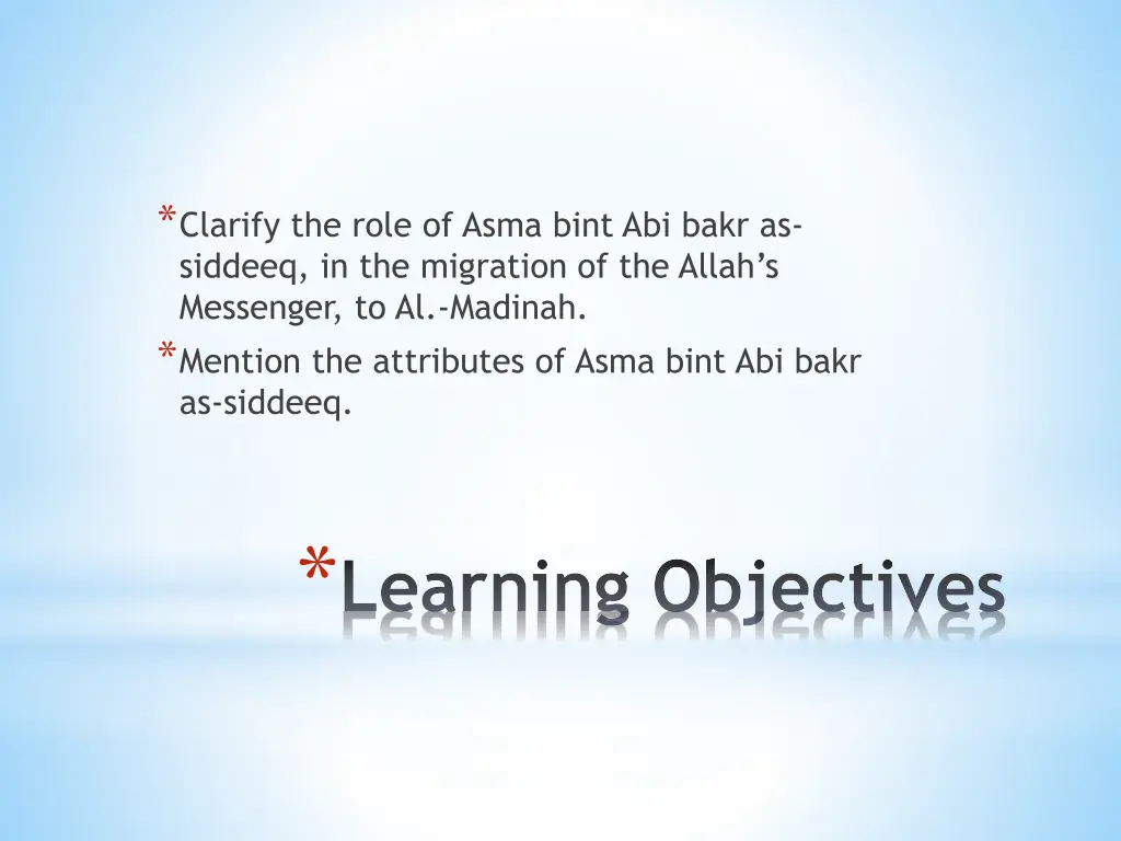 clarify the role of asma bint abi bakr as siddeeq