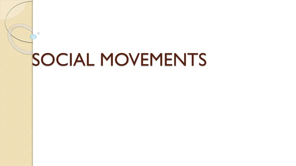 social movements