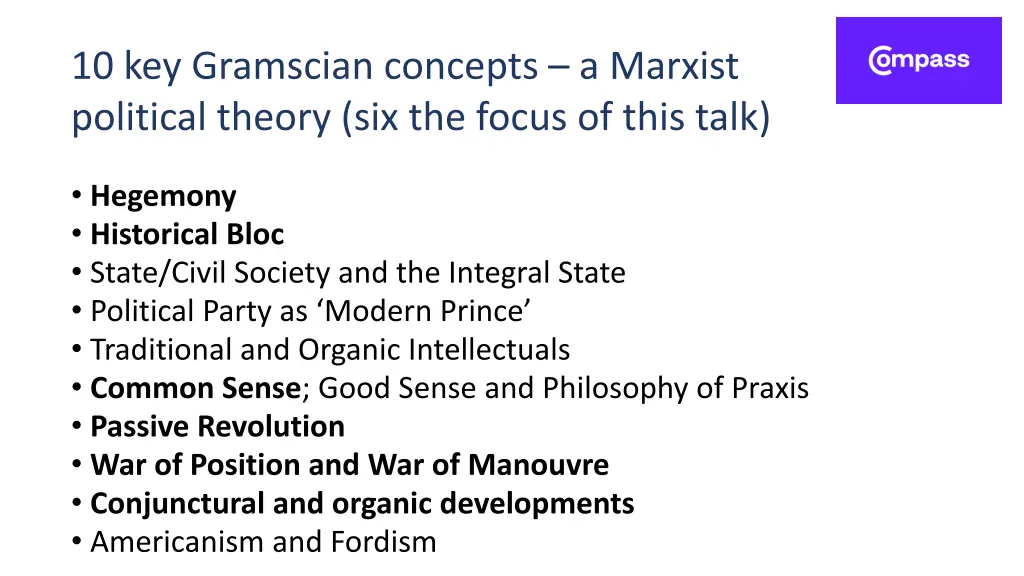 10 key gramscian concepts a marxist political