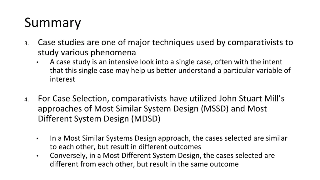 summary 1