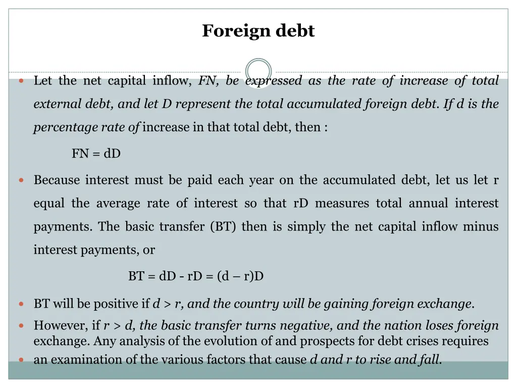 foreign debt 2