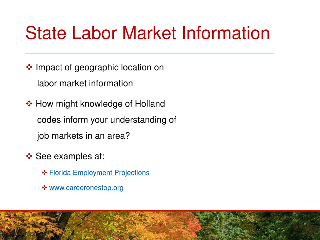 state labor market information