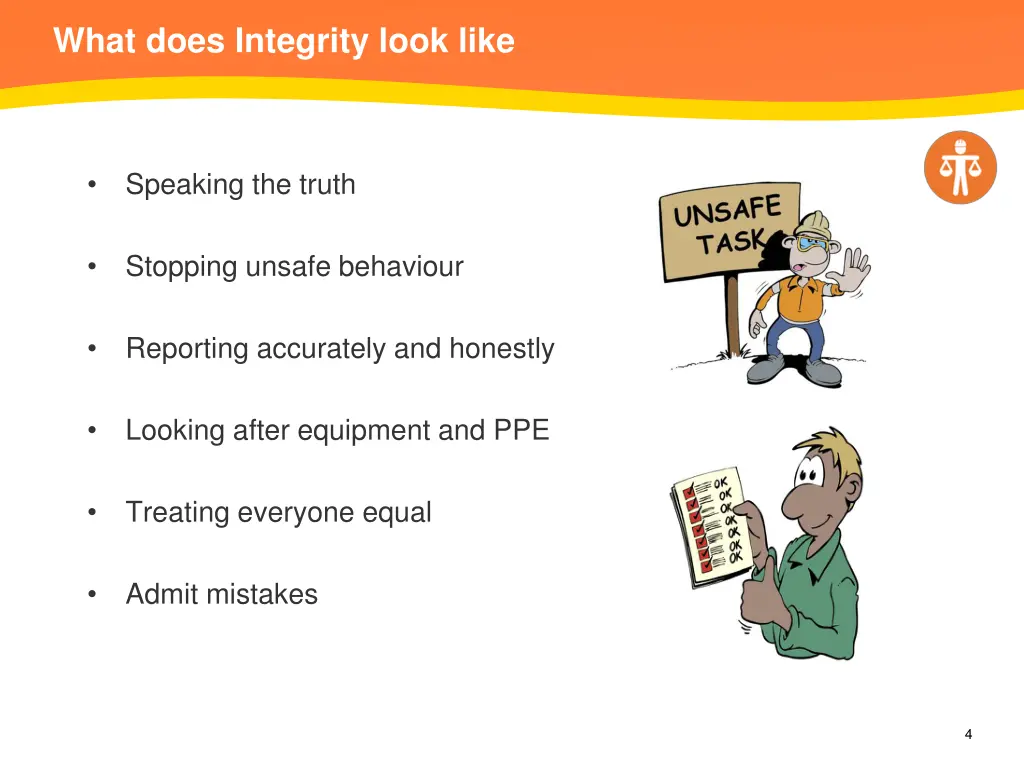 what does integrity look like