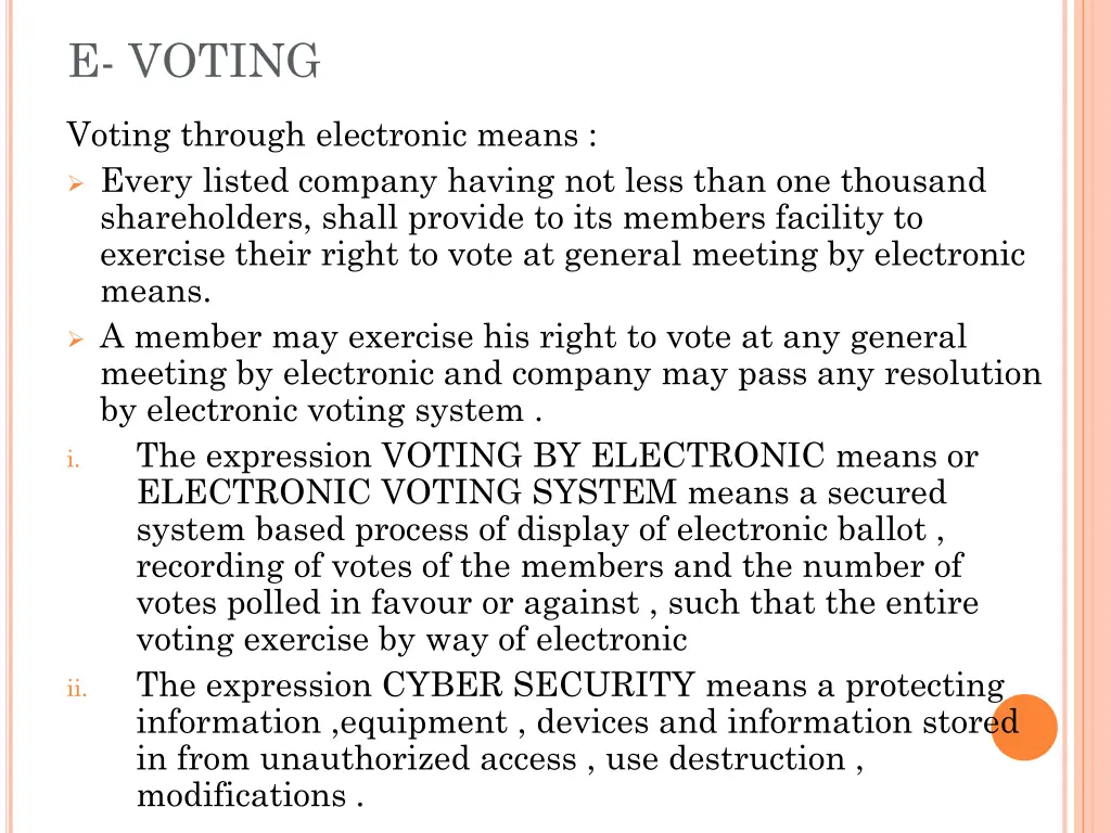 e voting