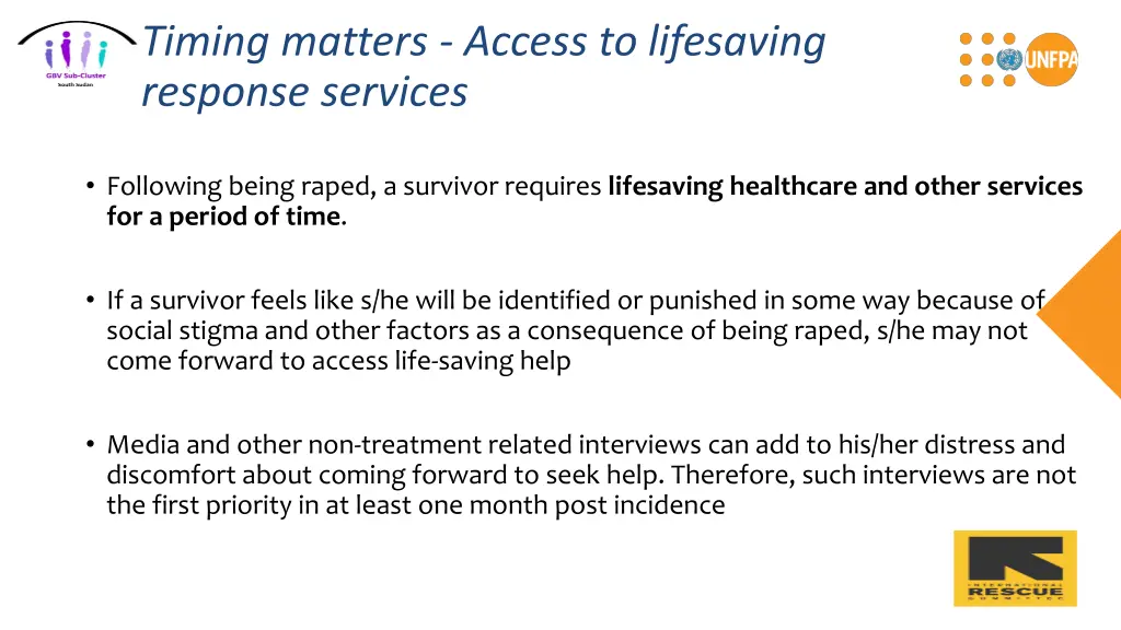 timing matters access to lifesaving response