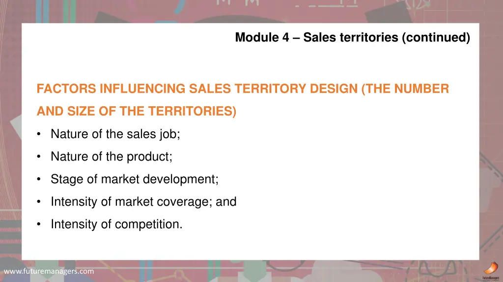 module 4 sales territories continued 1