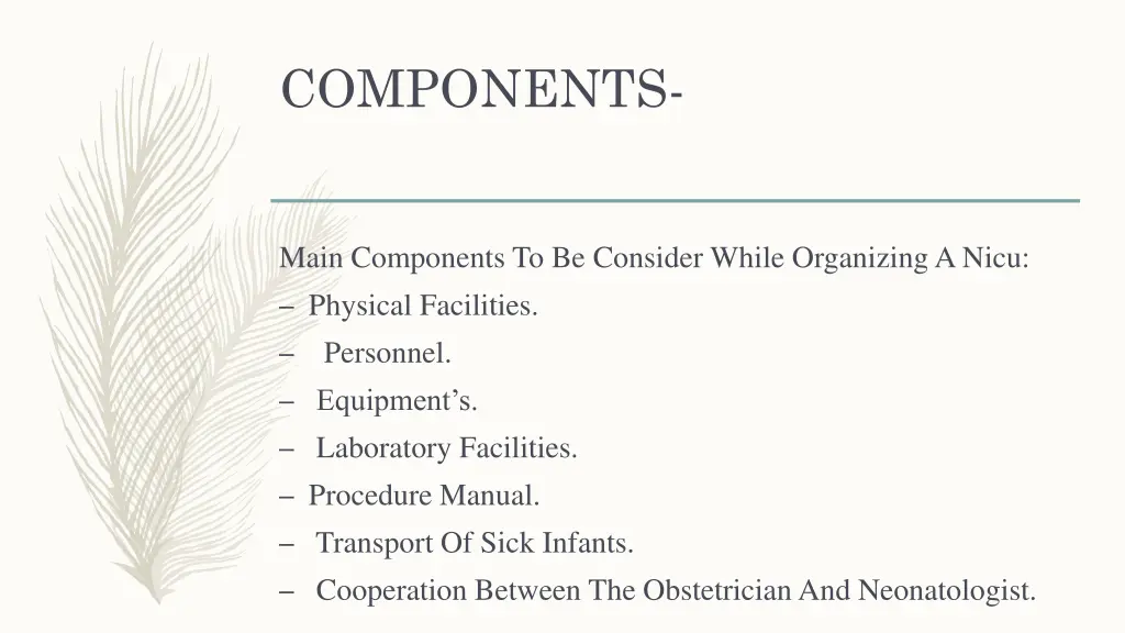 components