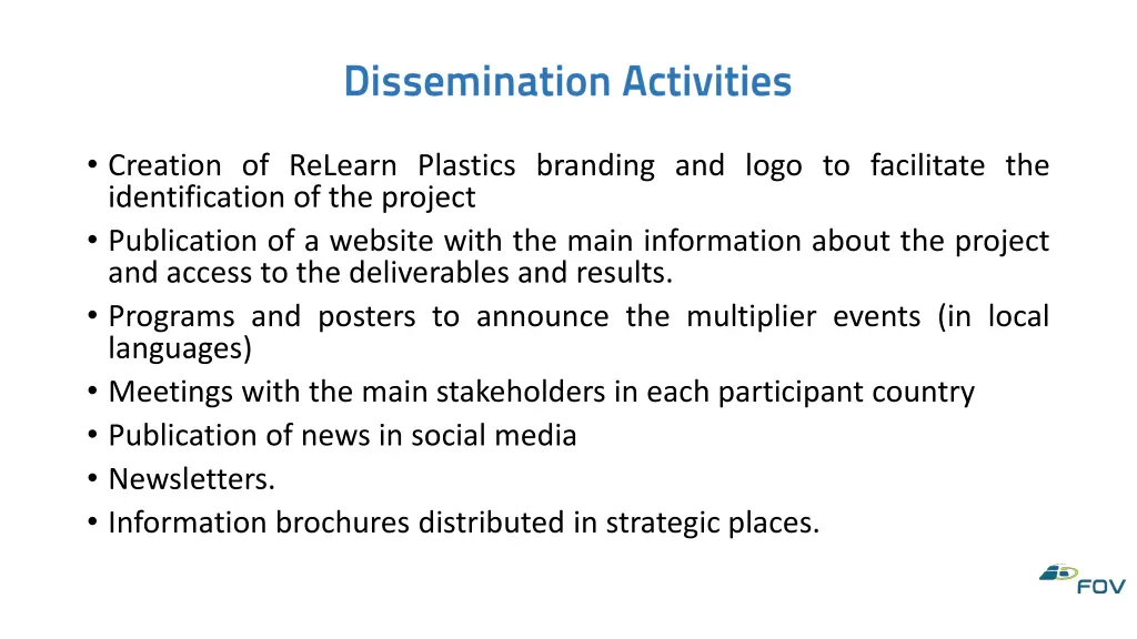 creation of relearn plastics branding and logo