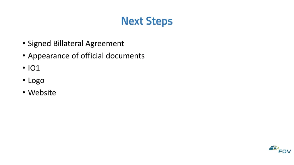 signed billateral agreement appearance