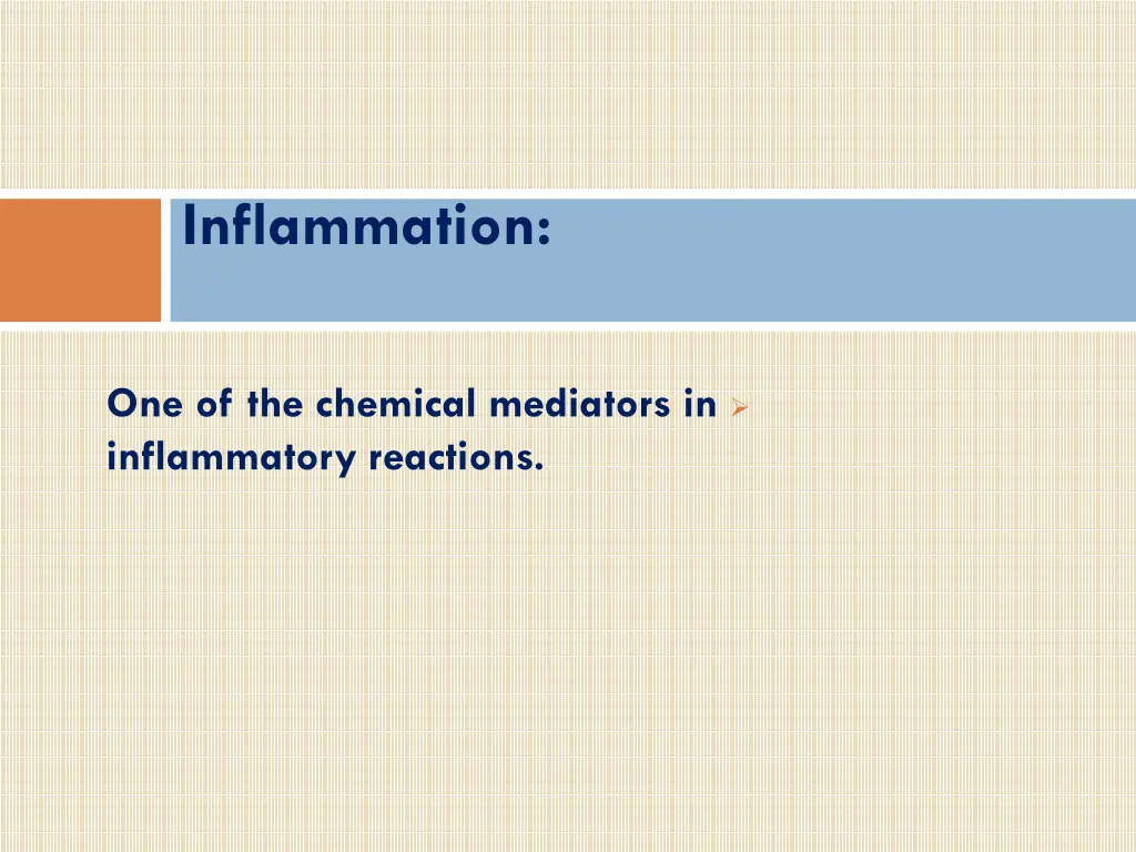 inflammation