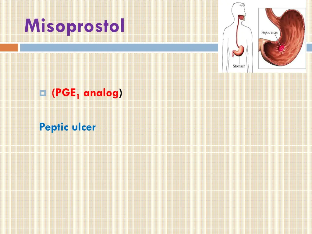 misoprostol