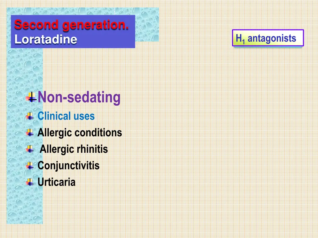 second generation loratadine