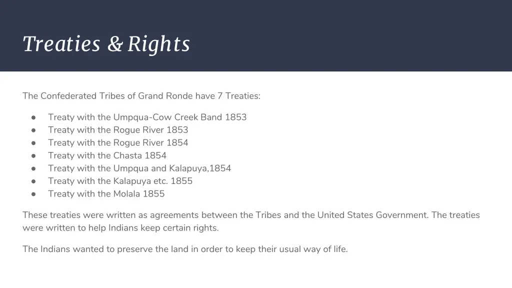 treaties rights