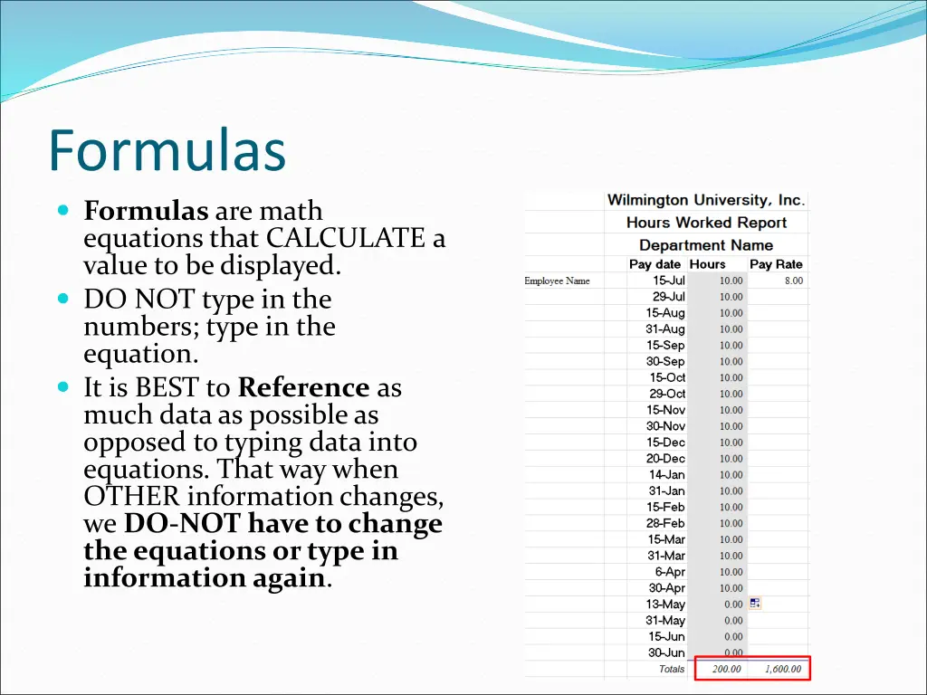 formulas formulas are math equations that