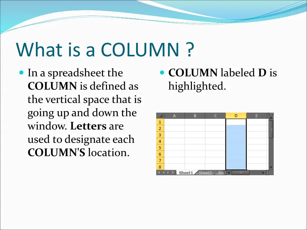 what is a column