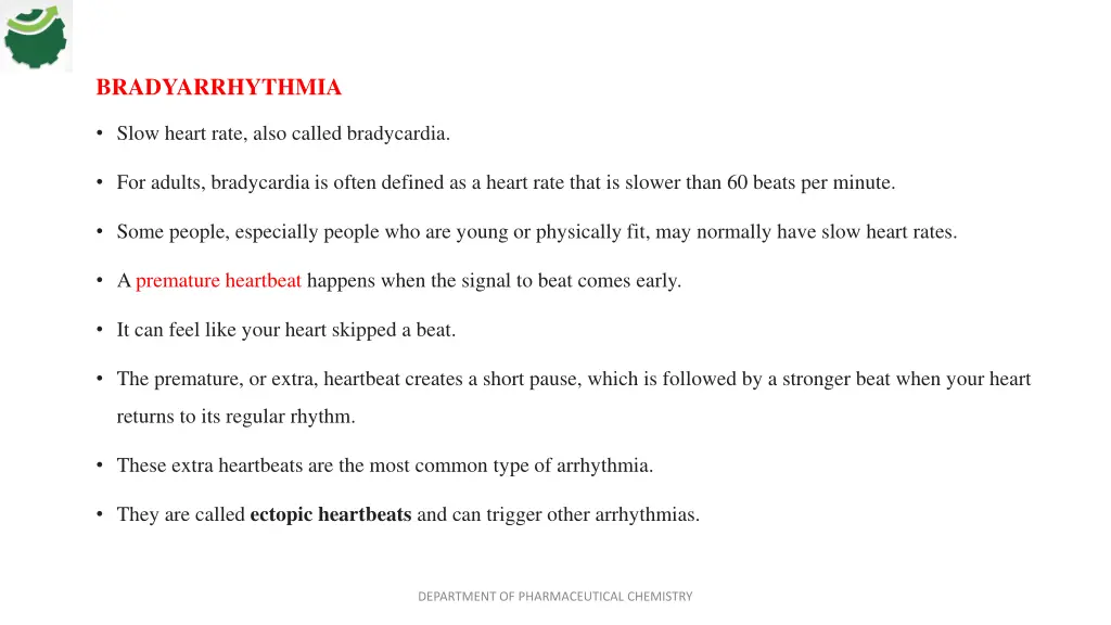 bradyarrhythmia