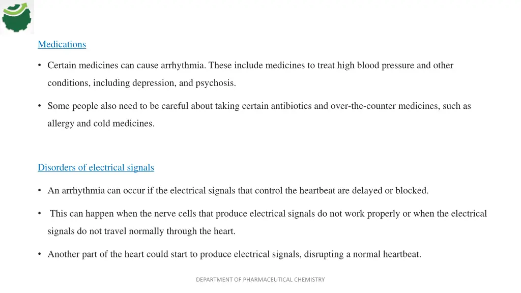 medications