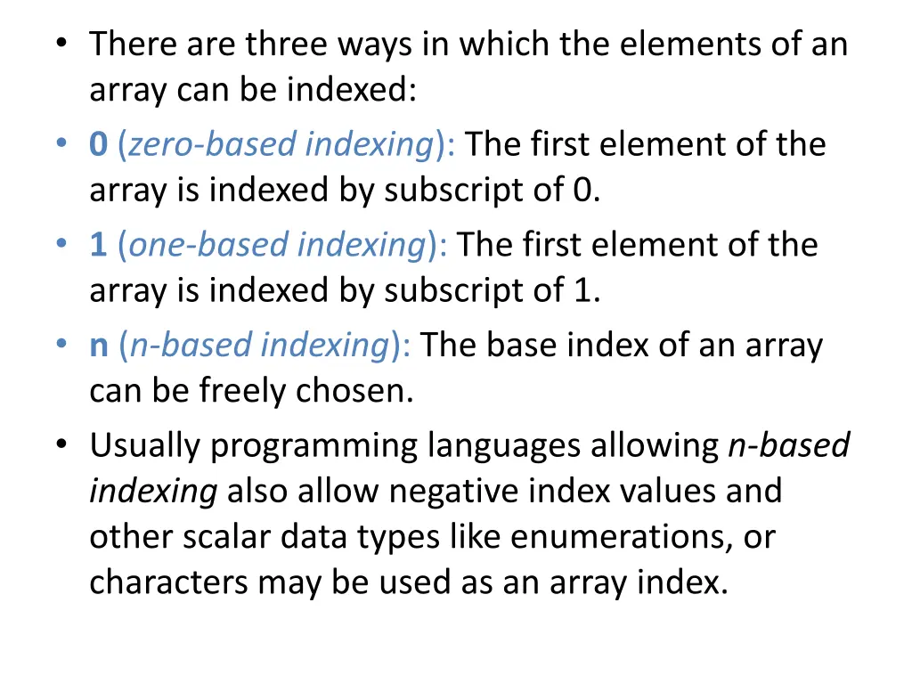 there are three ways in which the elements