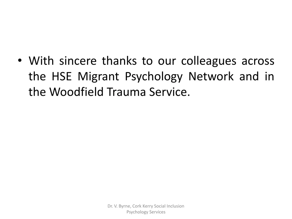 with sincere thanks to our colleagues across