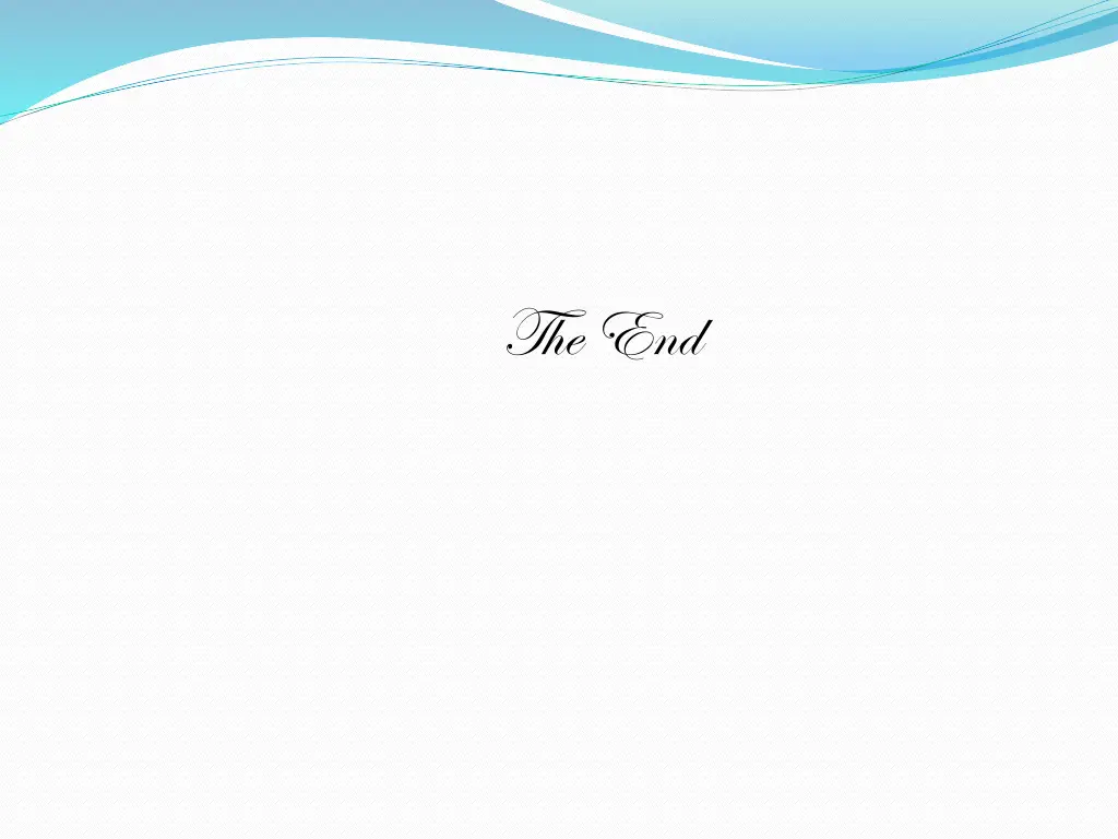 the end 3