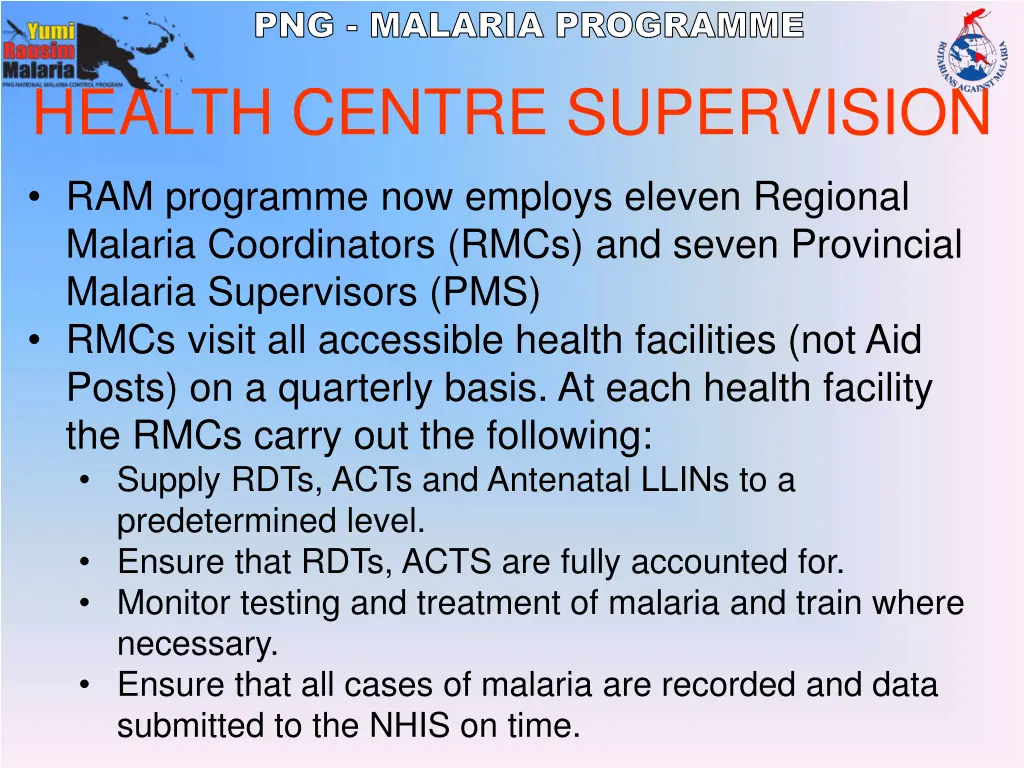 png malaria programme 9