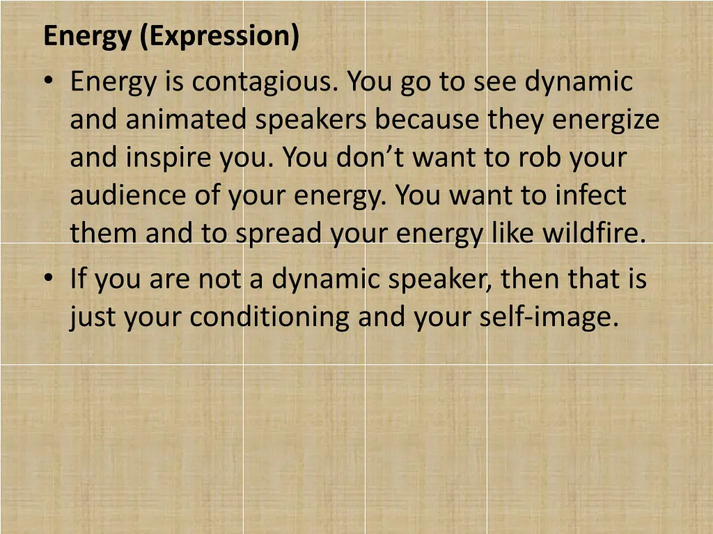 energy expression energy is contagious