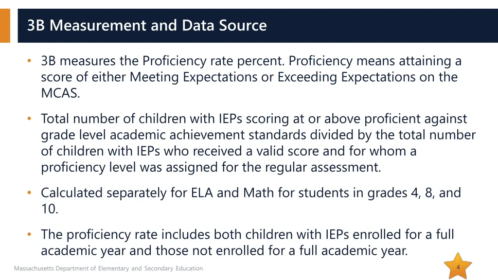 3b measurement and data source