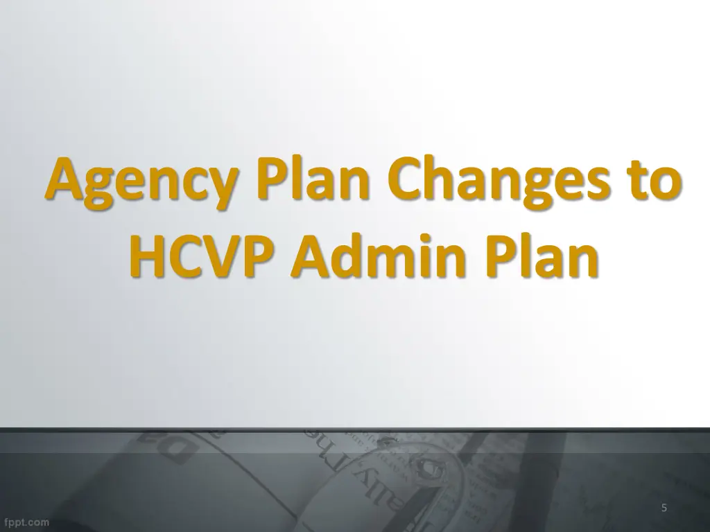 agency plan changes to hcvp admin plan