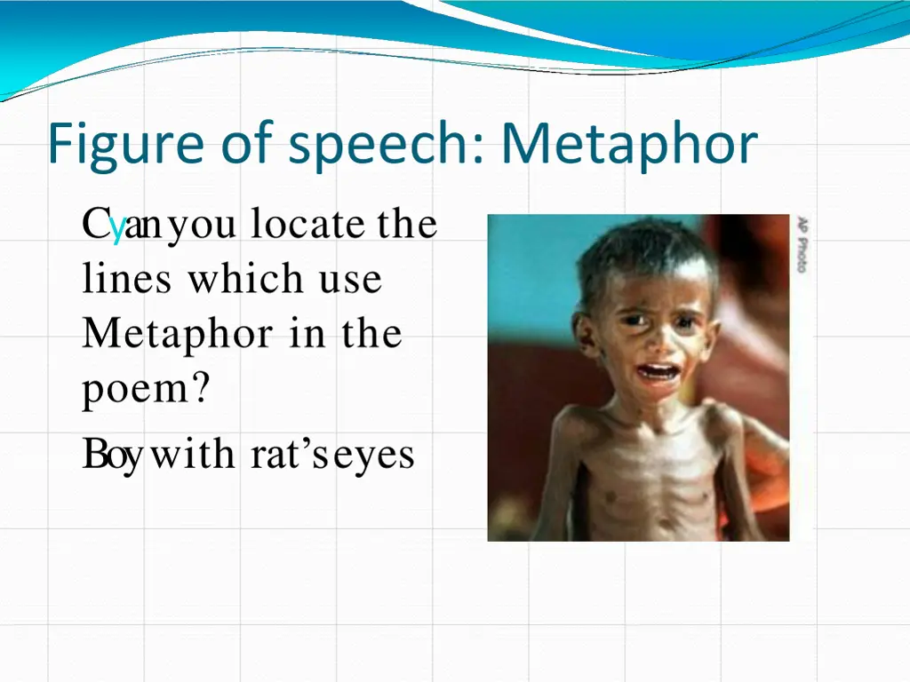 figure of speech metaphor c y an you locate