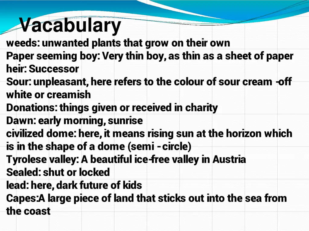 vacabulary weeds unwanted plants that grow