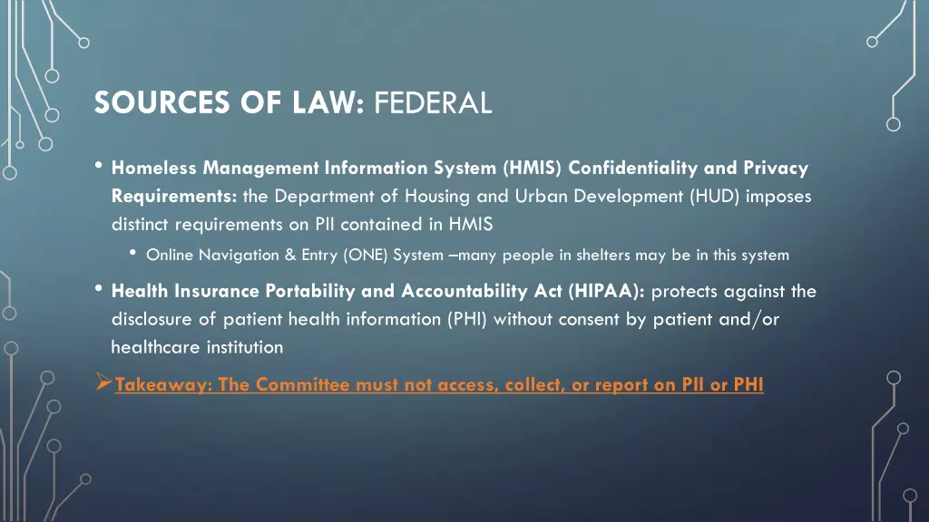 sources of law federal