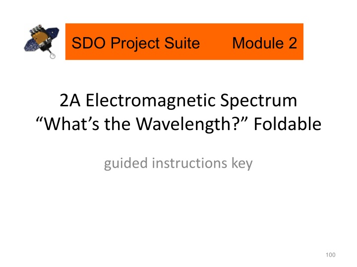 2a electromagnetic spectrum what s the wavelength