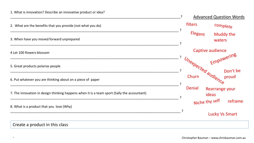 1 what is innovation describe an innovative