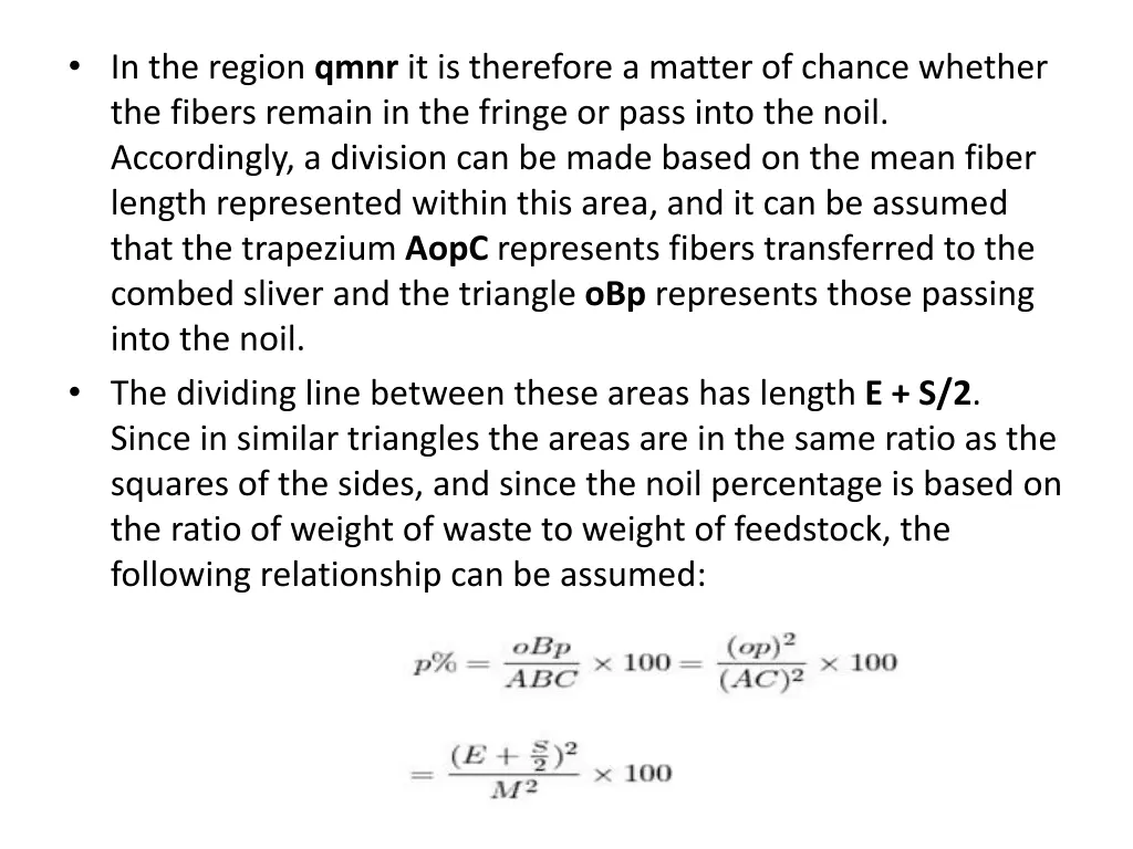 in the region qmnr it is therefore a matter