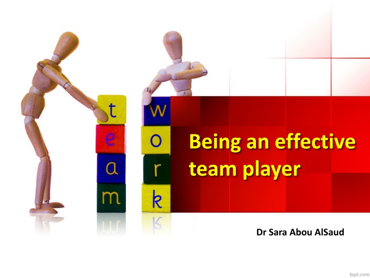 being an effective team player