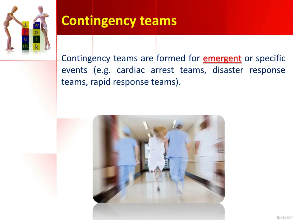 contingency teams